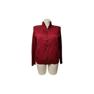 Great Northwest Cardigan Sweater W XL Red Knit